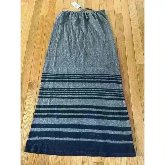 C&C California Women's Striped Maxi Skirt Size S Multicolor Casual - Picture 2 of 6